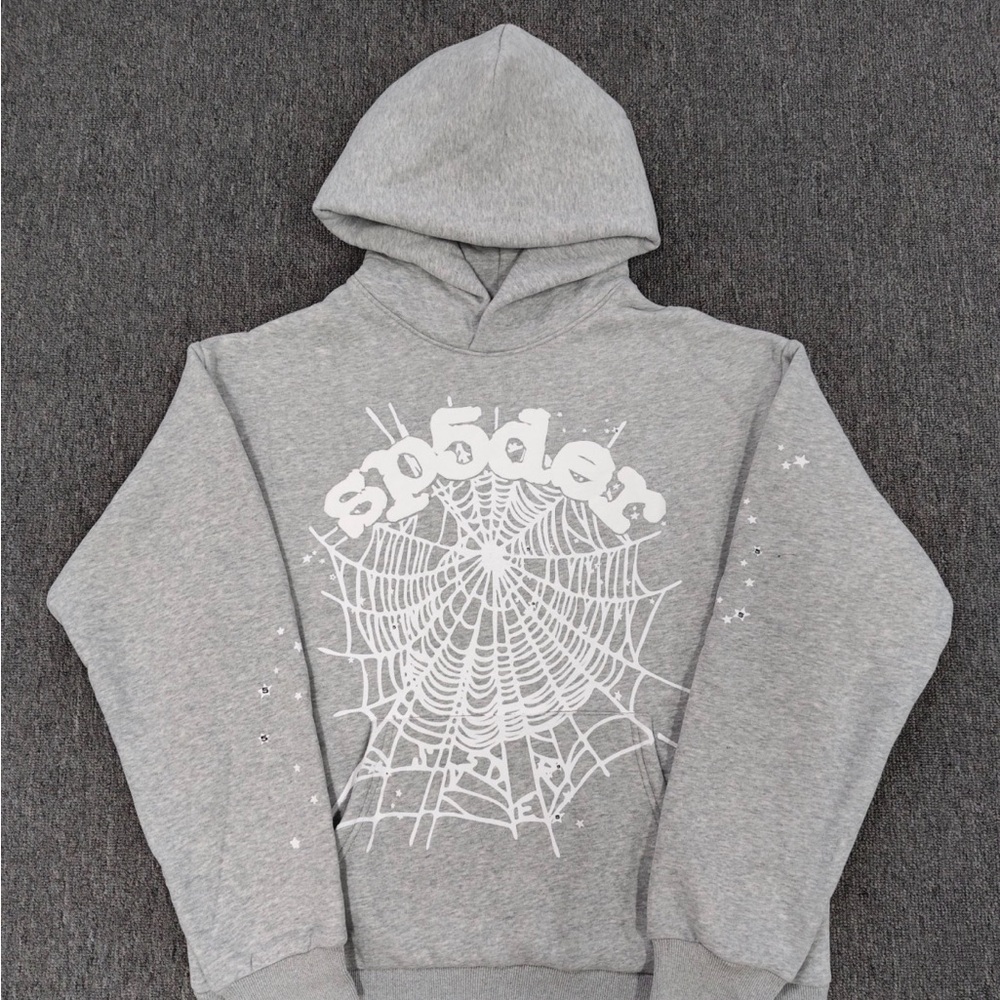 Sp5der OG Web Hoodie
'Heather Grey'